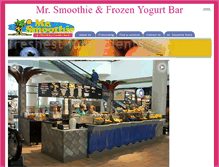 Tablet Screenshot of mrsmoothie.com
